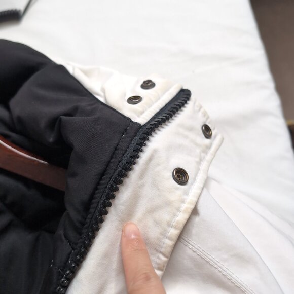 Pajar Men's White Winter Jacket 80% Down Insulated Warm Zip Pockets, Small - Picture 11 of 13